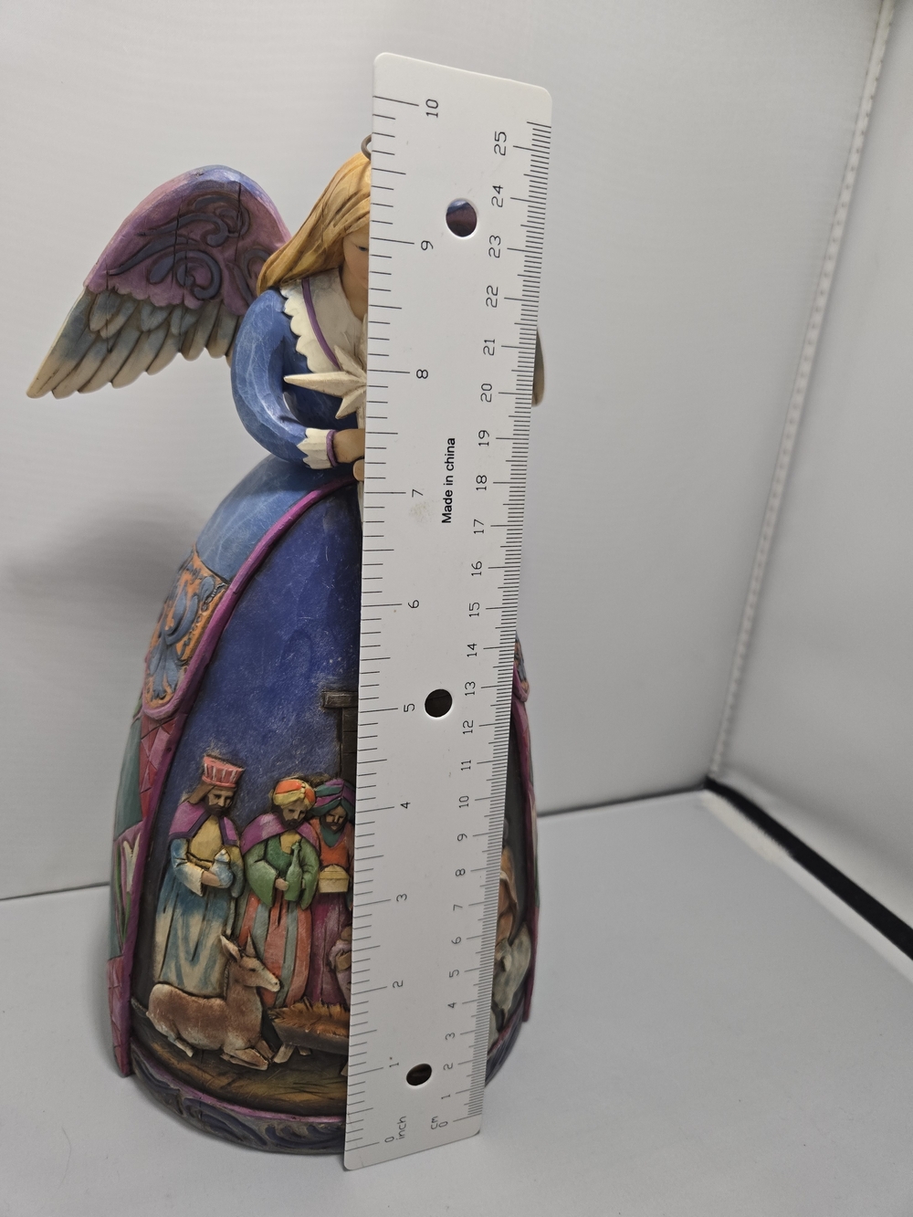 Jim Shore Heartwood Creek "A Star Shall Guide Us" Nativity Angel Figurine - Picture 11 of 13